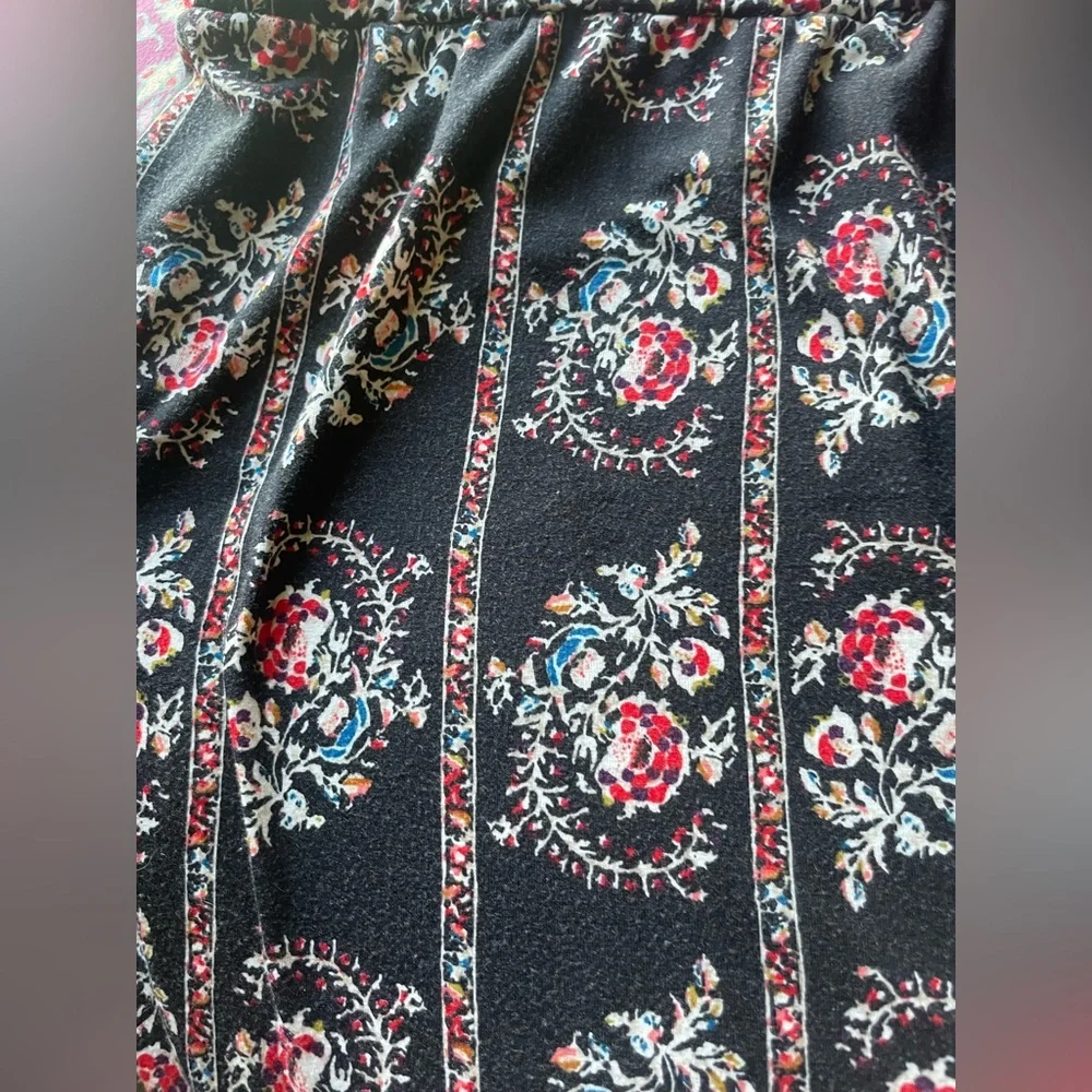 Bongo Floral Striped Maxi Skirt - Picture 4 of 5